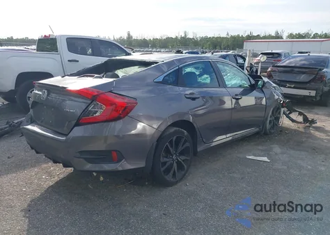 2019 Honda Civic Sport z USA, uszkodzony, nr VIN 19XFC2F89KE020431